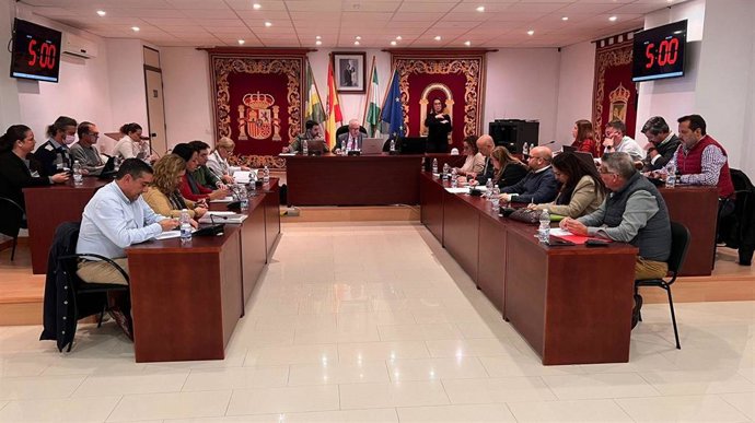 Archivo - Pleno del Ayuntamiento de Bormujos