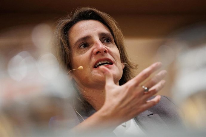 La vicepresidenta y ministra para la Transición Ecológica y el Reto Demográfico, Teresa Ribera