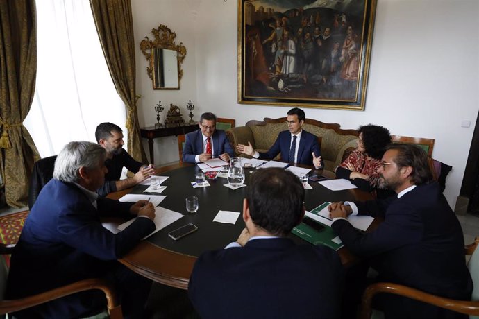 Reunión del Pacto por Granada, el pasado 16 de diciembre