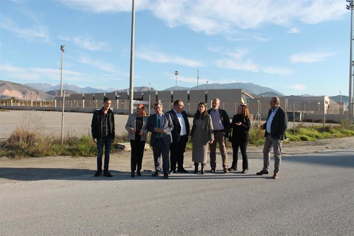 Visita de obras del Ayuntamiento de Salobreña y la Diputación de Granada