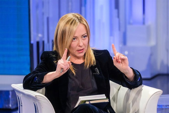 La primera ministra italiana, Giorgia Meloni