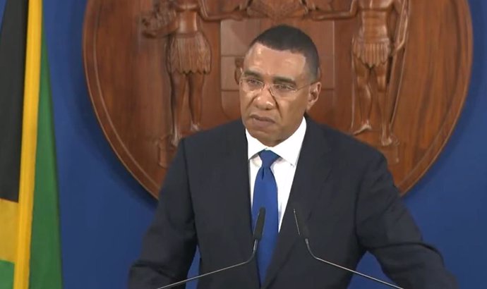 El primer ministro de Jamaica, Andrew Holness