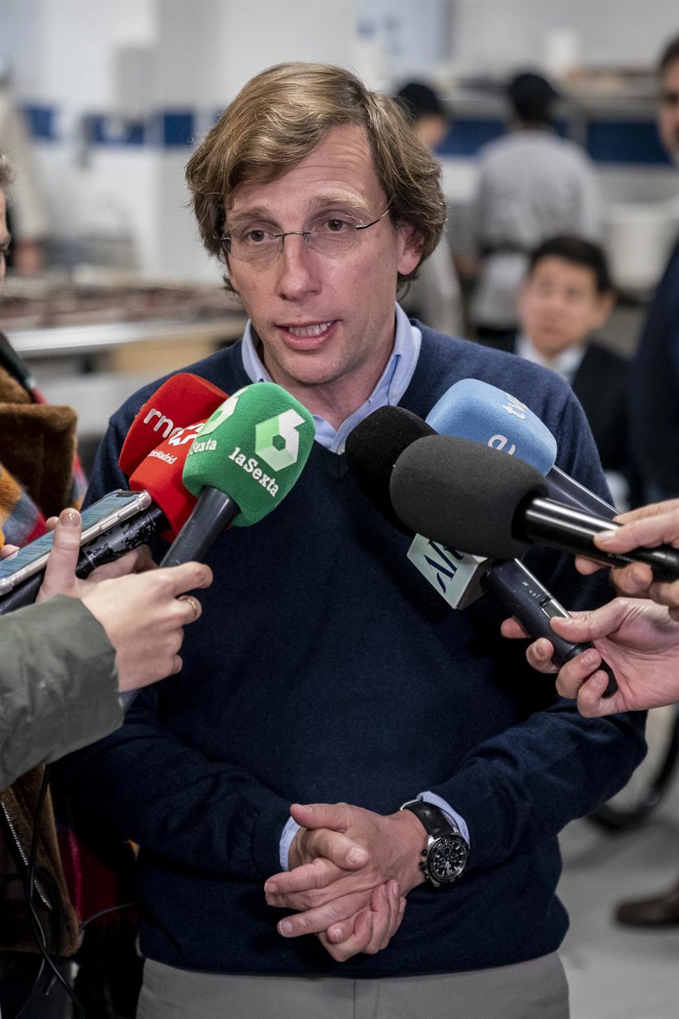 El alcalde de Madrid, José Luis Martínez-Almeida.