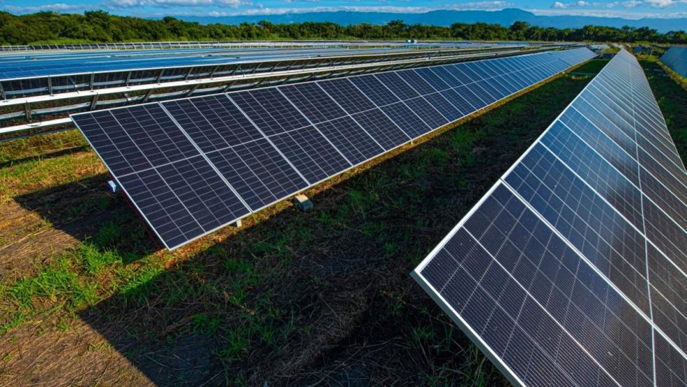 Instalación fotovoltaica de EDP para el Banco do Brasil.