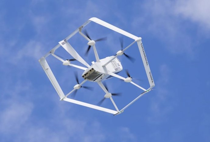 Dron del programa Amazon Prime Air