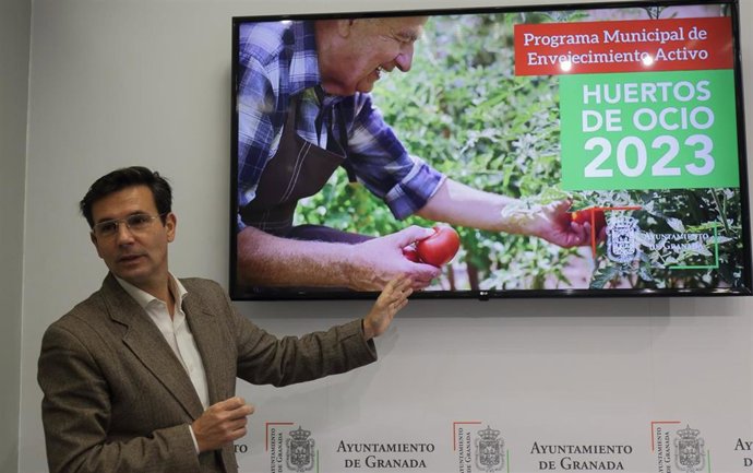 Francisco Cuenca, este jueves en rueda de prensa en Granada