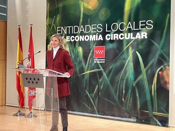 Paloma Martín, consejera de Medio Ambiente, Vivienda y Agricultura de la Comunidad de Madrid