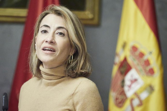 La ministra de Transportes, Movilidad y Agenda Urbana, Raquel Sánchez
