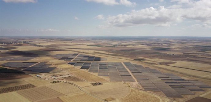 Plantas solares de Endesa en Manzanares.