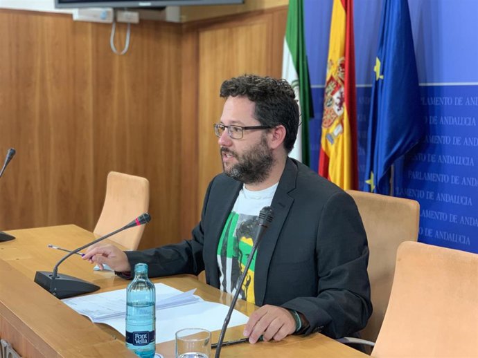 Archivo - El portavoz de Adelante Andalucía, José Ignacio García.