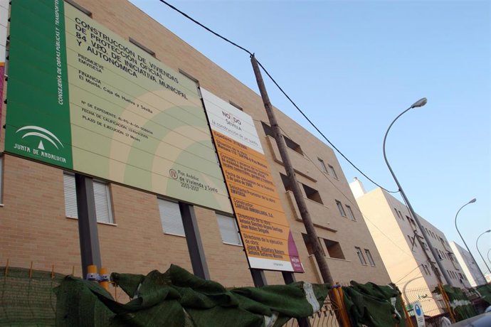 Archivo - Viviendas de protección oficial en Sevilla