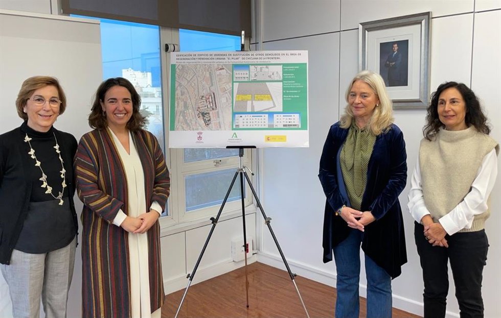 Presentación de la rehabilitación de El Pilar de Chiclana.