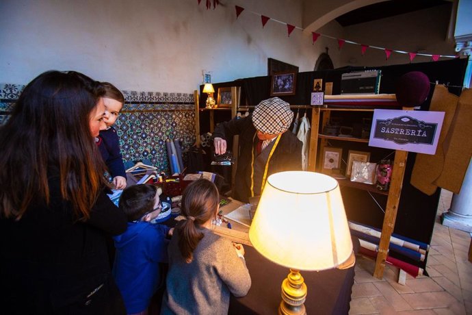 Espectáculo navideño en Santa Clara, espacio cultural del Ayuntamiento de Sevilla.