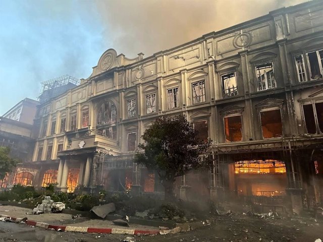 Incendi al Grand Diamond City Casino de Cambodja