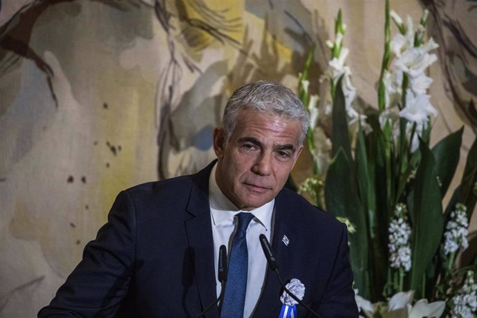 Archivo -  Yair Lapid, ex primer ministro de Israel