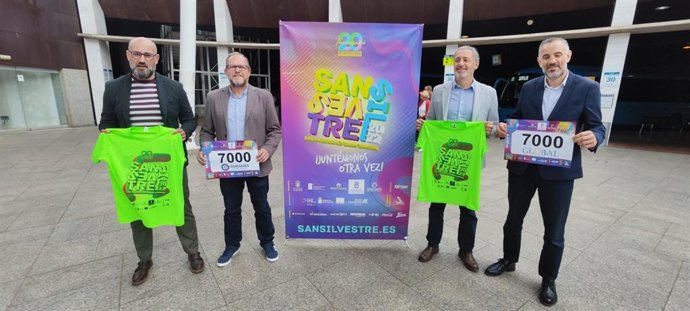 Presentación de la San Silvestre de Las Palmas de Gran Canaria 2022