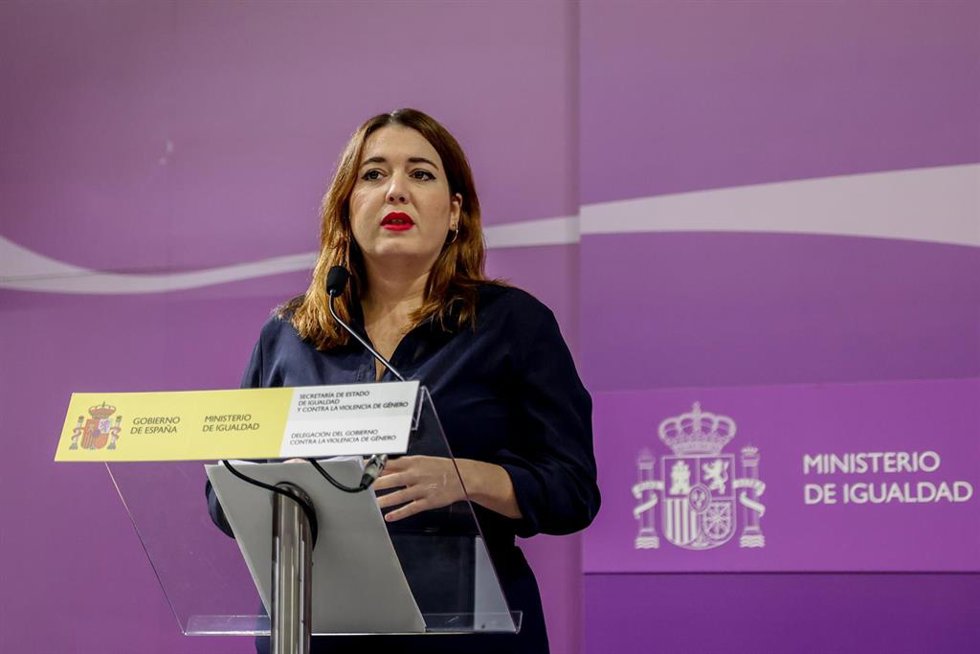 La secretaria de Estado de Igualdad y contra la Violencia de Género, Ángela Rodríguez Pam