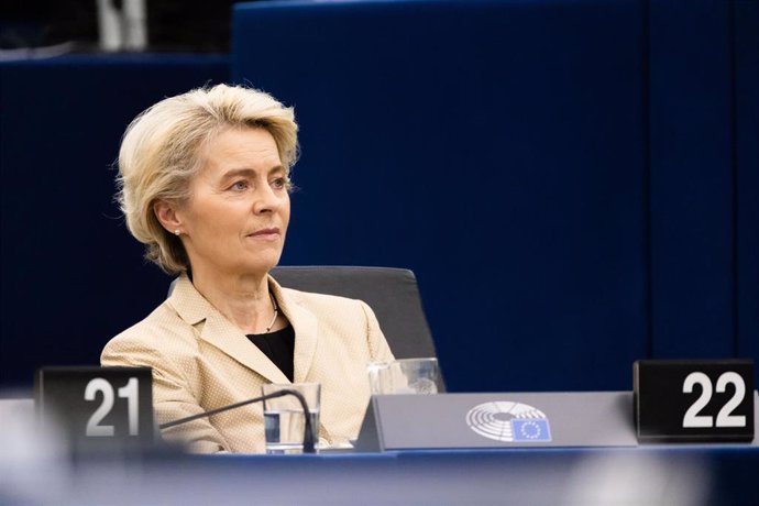 La presidenta de la Comisión Europea, Ursula von der Leyen