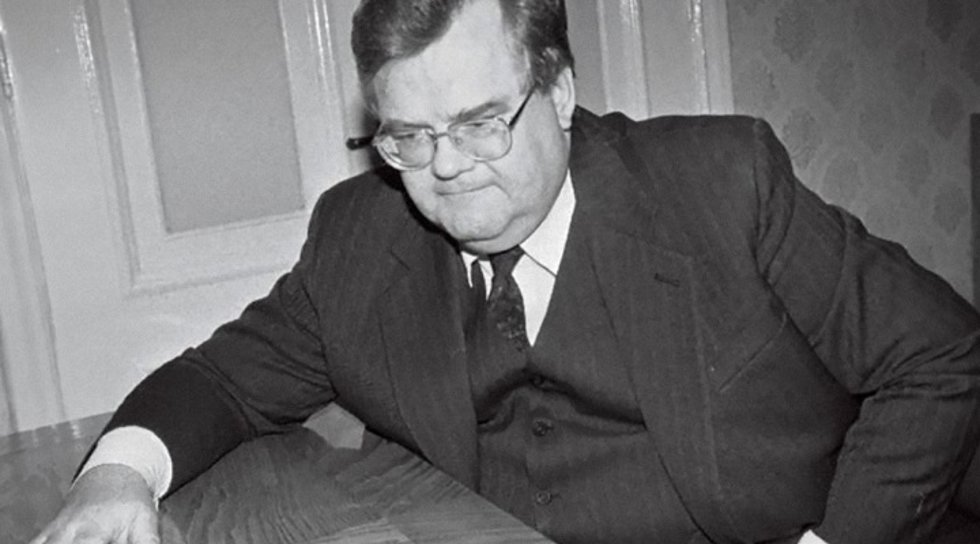 El ex primer ministro de Estonia Edgar Savisaar