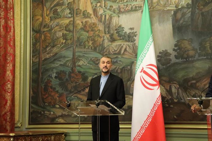 Archivo - El ministro de Exteriores iraní, Hosein Amirabdolahian