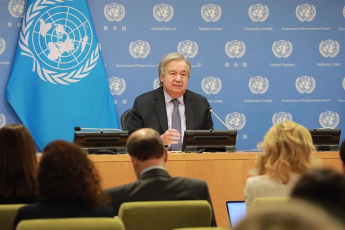 El secretario general de Naciones Unidas, António Guterres