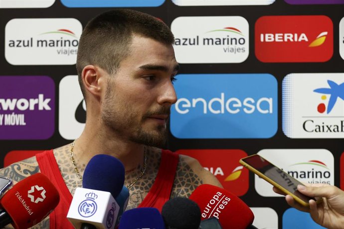 Archivo - El jugador de baloncesto español Juancho Hernangómez.