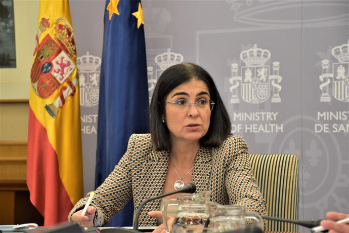 Archivo - La ministra de Sanitat, Carolina Darias
