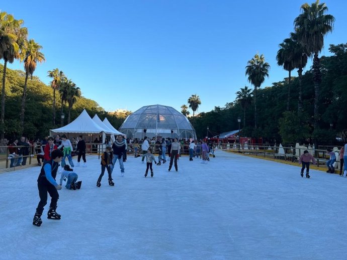 Espacio de la navideña 'El Prado Encantado'.