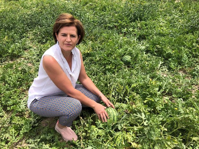 La presidenta de Asaja en Almería, Adoración Blanque.
