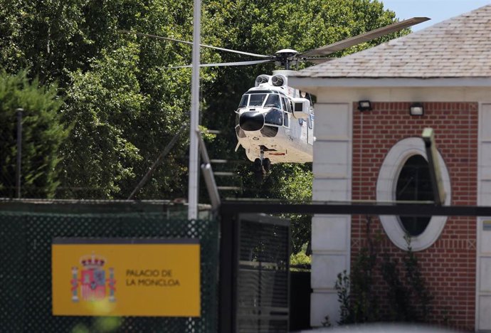 Archivo - Entrada al Complejo de La Moncloa