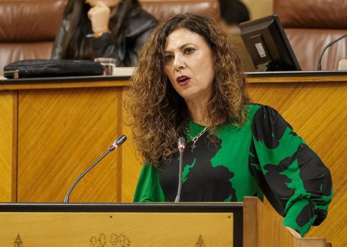 La parlamentaria de Vox Ana María Ruiz, en una imagen de archivo. 