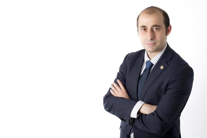 Archivo - El presidente de los Graduados Sociales de Asturias, Marcos Óscar Martínez Álvarez.