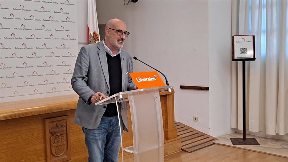 El portavoz de Ciudadanos (Cs) Félix Álvarez.
