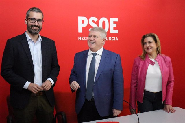 El secretario general del PSOE en la Región de Murcia, Pepe Vélez, ha realizado un balance político del año 2022 en la Región de Murcia