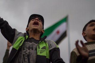 Protestas en Siria (Archivo)