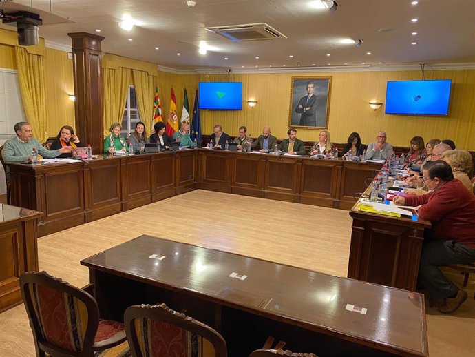 Pleno del Ayuntamiento de Cabra.