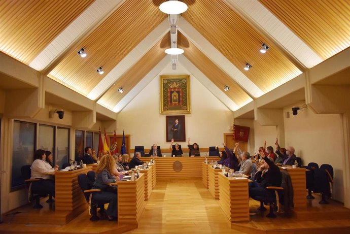 El pleno del ayuntamiento de Ciudad Real aprueba los presupuestos.