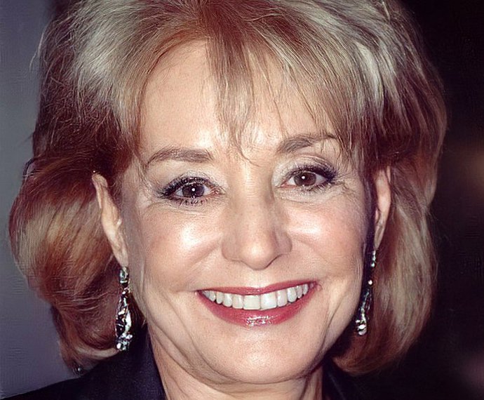 La periodista Barbara Walters