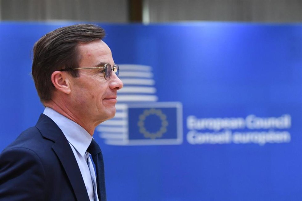 Archivo - Ulf Kristersson, primer ministro de Suecia