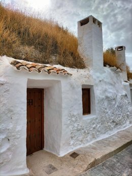 Cuevas rehabilitadas en la Guardia (Toledo).
