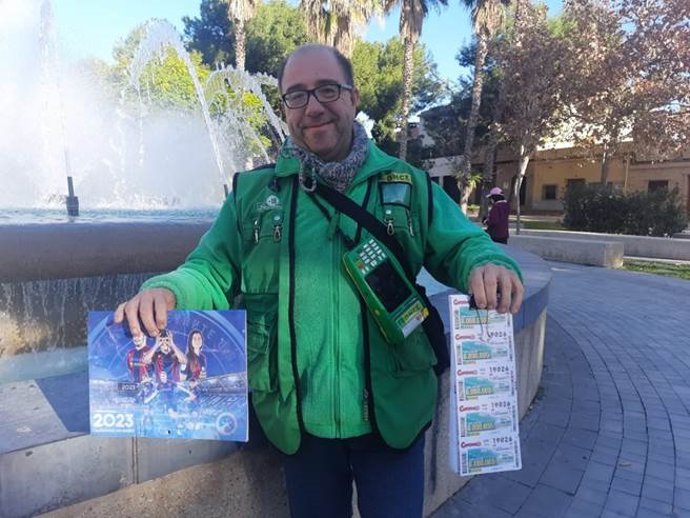 El vendedor de la ONCE José Luis Molina Buitrago