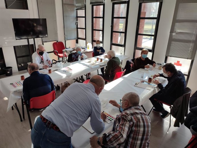 Taller de personas mayores de Cruz Roja La Rioja