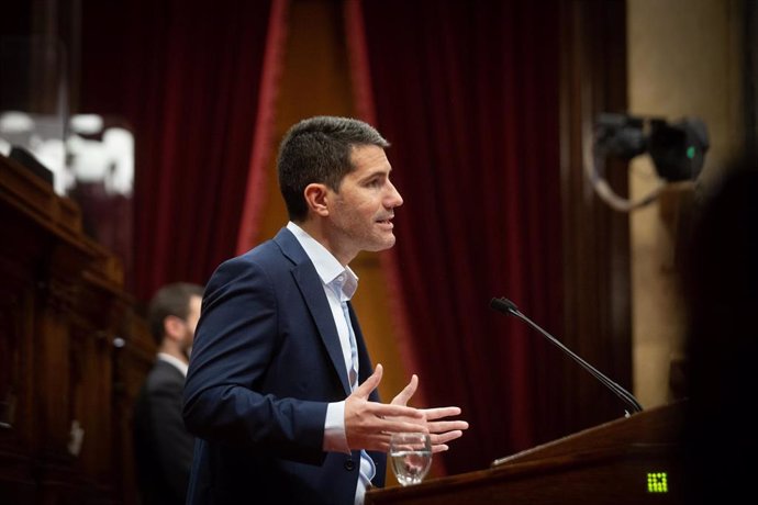 Archivo - El portavoz de Cs en el Parlament, Nacho Martín Blanco.