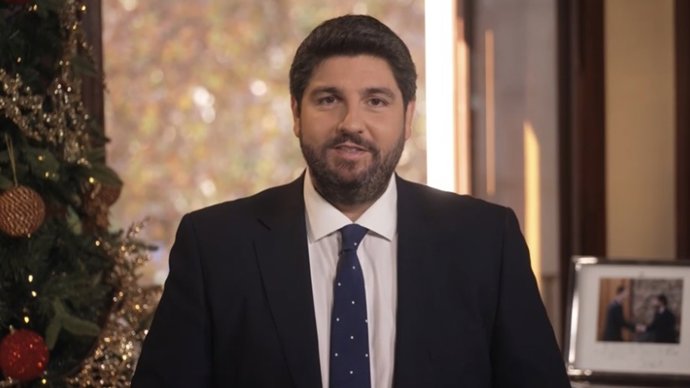 Mensaje fin de año del presidente de la Comunidad, Fernando López Miras