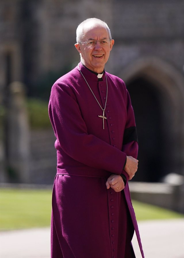 Archivo - El arzobispo de Canterbury, Justin Welby 