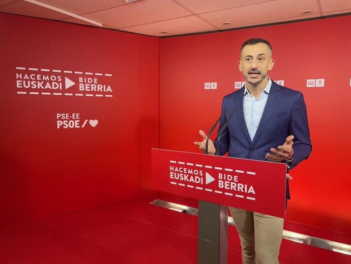 El secretario de Políticas Públicas del PSE-EE, Ekain Rico