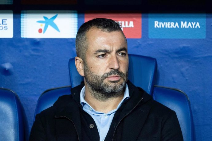 Archivo - El entrenador del RCD Espanyol, Diego Martínez