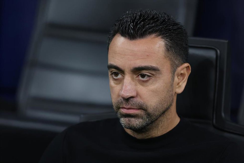 Archivo - El entrenador del FC Barcelona, Xavi Hernández