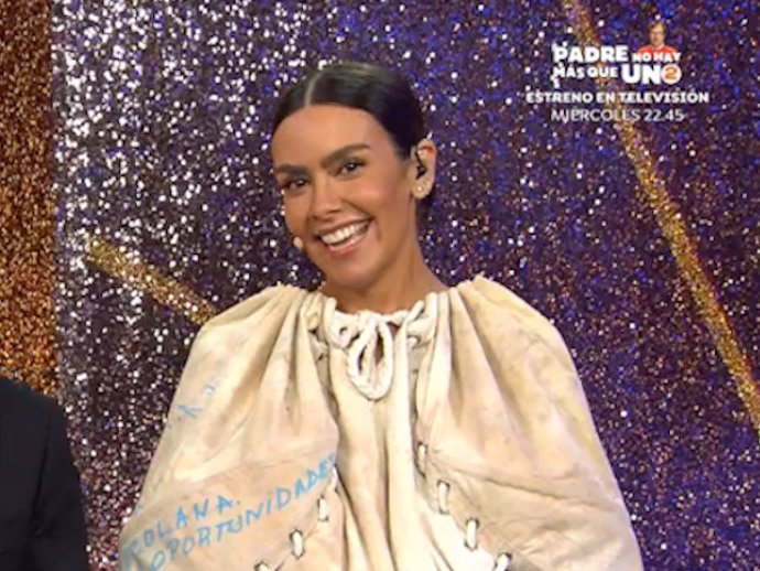 Cristina Pedroche durante las Campanadas