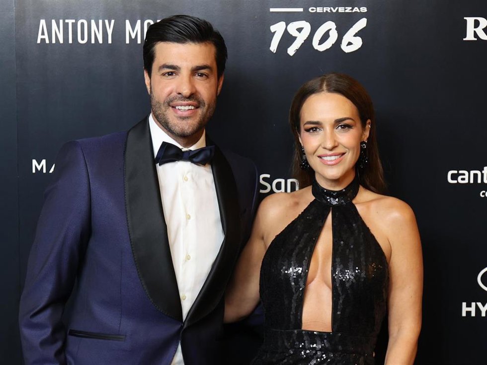 Miguel Torres y Paula Echevarría durante la entrega de losPremios Hombre del Año Esquire